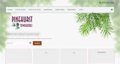Desktop Screenshot of pinehursttownhomes.net